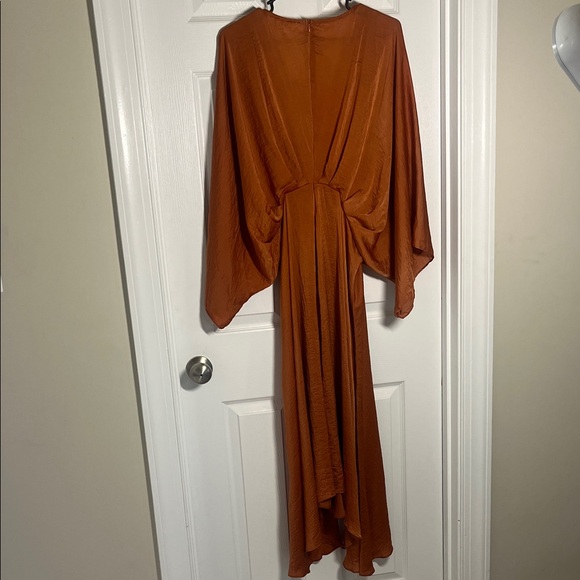 Easel Rust Maxi Dress - Picture 5 of 8